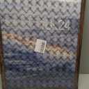 18x24 Picture Frame, Brown 18 x 24 Poster Frame for Horizontal or Vertical Wall Mounting, 1 Pack