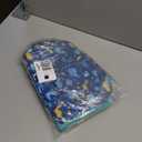 RHCPFOVR Kids Lunch Bag - Insulated Lunch Box for Boys Girls, Washable Lunch Bag and Reusable Toddler Leak-proof Lunchbox for School and Daycare (Deep Blue Dinosaur)