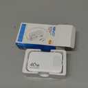 Retractable USB C Charger Wall Plug with 35.5in/90cm Type C Cables Cords,40W Fast Charging Foldable Block Multi Charger for All Devices for iPhone 17/16/15/14/13/12,iPad,Galaxy,Pixel (White)