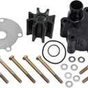 18-3150 Water Pump Impeller Kit with Plastic Housing Body for MerCruiser Alpha Bravo I II III GLM Boat Engines 46-807151A14 807151A7