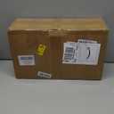 Elevated Ceramic Dog Bowl Set - Double Dog Feeding Bowls with Stand Splash Proof - Raised Dishes for Food and Water - Ideal for Small to Medium Dogs - 2 x 850 ml - 28.74 oz (White)