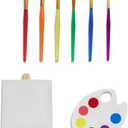 Art Paint Cake Topper Paint Brush Canvases Palette Cake Topper Artist Themed Cake Decor