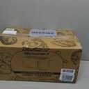 Elite Gourmet ECT4123 Long Slot 4 Slice Toaster, Extra Wide 1.5" and 5.1" Deep Slots, Bagel, Defrost & Cancel Functions, 6 Toast Shade Settings, Fits Bagels, Waffles, Artisan Breads, Stainless Steel