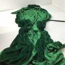 Cape With Hood Hollowing Dark Green XL