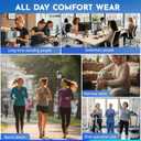Compression Tights Women, 20-30mmHg Graduated Support Compression Pantyhose for Women Footless Medical Compression Stockings High Waist Compression Leggings for Varicose Veins, Edema, DVT