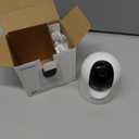 Cinnado Security Camera Indoor-2K 360 WiFi Cameras for Home SecurityPet/Dog/Baby Camera with Phone app, 2-Way Audio, Night Vision, 24/7 SD Card Storage, Works with Alexa & Google Home (2.4Ghz)-D1