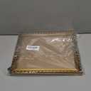 puthiac 5x7 Gold Picture Frame  Ornate Vintage Baroque Photo Frame with Shatterproof Acrylic, Wall & Tabletop, Vertical/Horizontal, Antique Gold Gallery Decor