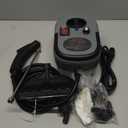 Handheld Steam Cleaner, 2500W Pressurized Steam Cleaner with 3 Brush Heads, Portable Steam Cleaner for Home, Car, Furniture, Kitchen, Bathroom and Wall, White (Gray)