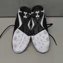 Under Armour Glyde 2.0 RM Softball Cleats (5.5, (001) Black/Black/White)