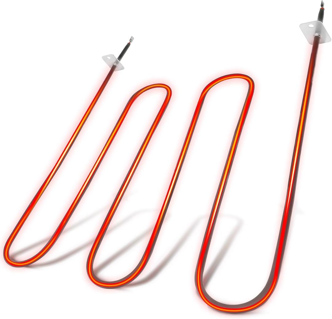 316203301 316200600 Electric Range Broil Element Compatible with Frigidaire Kenmore CFEF3020LWG FFEF3020LBF FGEF3031KWF, Oven Heating Element Replace 316203300 2210851 7316203301 832974 AH3506335