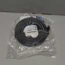 Cat 6 Ethernet Cable 12 Ft 2 Pack, Cat 6 Cable Outdoor&Indoor, High Speed 10Gbps Internet Network Cable, Cat6 Ethernet Patch Cable Long, Computer LAN Cable for Router, Modem, PS4/5 - Blue & Black