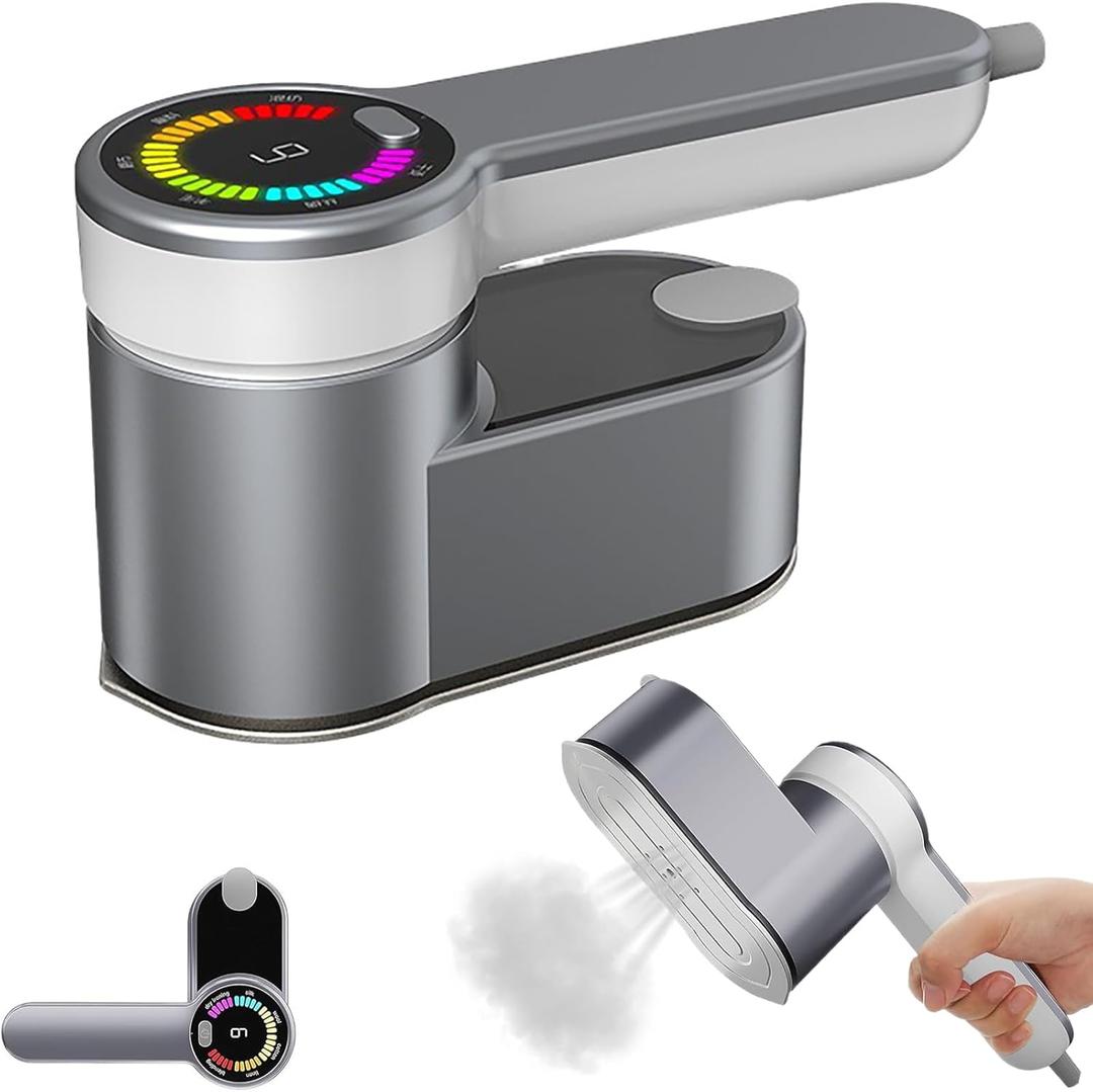 Steamer for Clothes, Portable Travel Handheld Clothing Wrinkles Remover for Clothes, 10s Fast Heat-up, Portable Garment Steamer for (110-120V) Countries, for Home, Travel