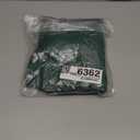 Artoid Mode 2 Pcs Dark Green 3D Shamrock Jacquard Patrick Hand Towels for Bathroom, 100% Cotton Soft Absorbent Bathroom Decor Towels, 13.7 x 29.5 Inch