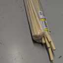 DaTpuik 3/8 x 36 Inch 25 PCS Dowel Rods Wood Sticks Wooden Dowel Rods - Unfinished Bamboo Sticks - for Crafts and DIYers