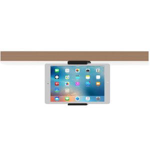 TFY Kitchen Cabinet Mount Holder, Tablet Mount for Desk Shelf Compatible with iPhone, iPad Pro Air, Mini, Galaxy Tabs, MatePad, 7"-10.5" Tablets and 5"-6.5" Phones