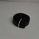 10FT Garage Door Bottom Seal Rubber 0.19'' P Bulb Bottom Garage Door Weather Stripping for Overhead Door, Weatherproof Strip Replacement Seal Fits 10FT Wide or Smaller Doors (Black)
