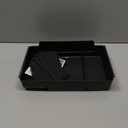 TOPINSTALL Power-Sliding Console Tray Compatible with 2021-2026 Chevy Tahoe/Suburban/GMC Yukon Accessories, Full-Size Armrest Organizer Black (Not for Standard Console with Charging Socket!)