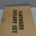 49-Piece Silverware Set with Organizer, Heavy Duty Stainless Steel Flatware Set for 8, Cutlery Utensil Sets with Steak Knives, Rust-proof, Mirror Polished, Dishwasher Safe, Heavy Duty