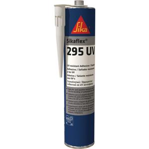 Sikaflex-295 UV Resistant Marine Adhesive Sealant, 10.1 fl. oz Cartridge, White