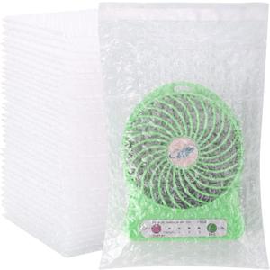 50Pack Self-Seal Bubble Out Bag Pouches 6 x 8 Inch Small Bubble Pouches Bags, Double Walled Bubble Cushioning Bags, Self-Sealing Protective Wrap Cushioning Bags for Shipping, Packing, Moving