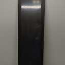 1 Pcs Door Kick Plates - 8 x 34 Inches Kick Plates for Exterior Interior Doors Protection Decor, 1.5mm (1/16 Inch) Thickness Rectangular Aluminum Door Push Plate (Black)