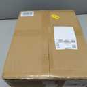 Amazon Basics Stackable and Foldable Clear Shoe Storage Organizer Box, Large, Pack of 12