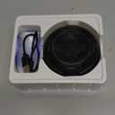 Bluetooth Shower Speaker, Bluetooth Speaker 5.3, 6D Sound, Portable Speaker with Suction Cup/Hook, IPX7 Waterproof, with LED Light/Time Display, for Outdoor/Party/Bathroom//Kayak/Gift