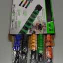 SWANLAKE Organizer Socket Holder, 9PCS 1/4-Inch x 48 Clips, 3/8-Inch x 45 Clips, 1/2-Inch x 36 Clips, Premium Quality Socket Clip Rail Holder