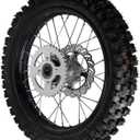 18" Rear Wheel Rim Tire Assembly For Dirt Trail Bike Apollo 250cc DB-36 110/90-18 Includes Brake Rotor and 530 18T Sprocket (DOES NOT FIT HAWK250 or RAVEN250)
