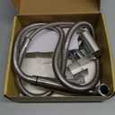 Purrfectzone Bidet Sprayer for Toilet, Handheld Sprayer Kit, Cloth Diaper Sprayer Set - Easy to Install - Stainless Steel