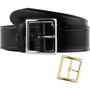 Perfect Fit 1.75in Garrison Leather Belt US Made, Black (54)
