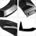 Front Bumper Lip Fit for F82 F83 M4 2014-2019,for 2015-2018 F80 M3 Glossy Black Front Bumper Spoiler Splitter ABS Front Splitter Bumper