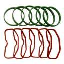 Upper Lower Intake Manifold Gaskets fits for Audi S4 S5 A6 A7 A8 Q5 Q7 SQ5 2009-2019 Compatible with 079129717B 079129717D