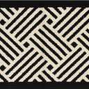 GRANNY SAYS Indoor Doormat, 20" x 32", Non-Slip Front Door Mats, Outdoor Welcome Mat Washable, Low Profile Indoor Door Mats for Entryway, Floor Inside Back Door Mat (1'8" x 2'8" (Rectangular), Beige Black-wave)