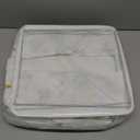 Clastyle Flowers Storage Cube Organizer Set Handle Closet Clothes Cube with Metal Frame Foldable Parents Organizer Storage Basket for Book Toy,Green,11.8x11.8x11.8 in