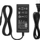 24V 2.5A Power Supply for Dymo 400 450 4XL 550 5XL 310 315 320 330 450SE Label Thermal/Twin Turbo/Turbo Labels/Duo/LabelWriter Printer Power Cord, UL Listed