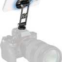 SMALLRIG Magnetic Metal Phone Mount with Cold Shoe Mount, Adjustable Rotatable Phone Tripod Holder Adapter for iPhone 17/16/15, Camera Monitoring, Tripods, Stabilizers - 5156