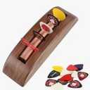 WANLIAN Guitar Pick Holder,pick holder,Wood Guitar Pick Holder,Guitar picks collection and display,Suitable for all types of guitar picks