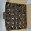 30-Pack C7 Diamond Faceted LED Replacement Bulbs, Shatterproof Warm White, Brighter Illumination, 0.6W Energy Efficient, E12 Base for Outdoor Christmas & Patio String Lights