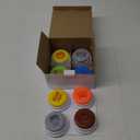 Syhood 8 Pcs Animal Sounds Buzzer for Trivia Games, Answer Buzzers for Classroom, Feud Jeopardy Buzzer Button with Lights and Sounds for Classroom Party Teacher Game Show(Jungle Style)