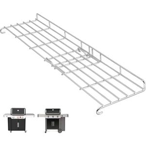 Genesis II Grill Rack for Weber Genesis II 300 Series, Grill Parts for Weber Genesis ii E-310, II E-315, II E330, II E335, II S310, II S335 Grills, Foldable Stainless Steel Replacement Parts for 66044