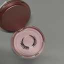 FADVAN 2 Pair Magnetic Eyelashes with Applicator Reusable Magnetic Lashes Wispy Lashes No Glue Needed False Eyelash Natural Look-R3+A5