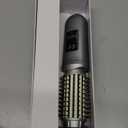 Cordless Hair Straightener Brush, Mini Hair Curling Iron Brush with 3 Temprature Controls, Anti-Scald Rechargeable Hair Curler with LCD Display, Anti-Frizz, Fast Heating for Styling & Travel