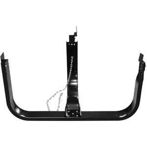 51 Inch Semi Truck Spare Tire Carrier with Mounting Replacement for Freightliner Volvo Kenworth Mack International Peterbilt,Glossy Black