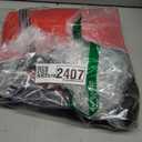 EMUST Dog Cold Weather Coats, Fleece Lining Small/Medium/Large Dog Jacket for Winter, Warm Waterproof Pet Winter Clothes for Large Dogs, Orange, XL