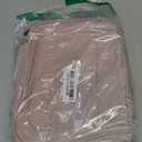 BAGSMART Toiletry Bag Travel Bag with Hanging Hook, Water-resistant Makeup Cosmetic Bag Travel Organizer for Accessories, Shampoo, Full-size Container, Toiletries (Baby Pink, Medium)