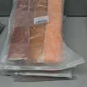 6 x NICROHOME Wedding Party Decorations, 6 PCS Large Dark Red and Orange Crepe Paper Flowers Pom Poms Decorations for Engagement, Bridal Shower Cutie Baby Shower Holiday Party Supplies