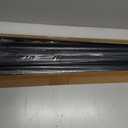 2Pack Black Tension Curtain Rod 41-126 In,Outdoor Curtain Rod