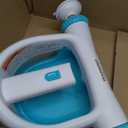 Ingenuity My Bath Seat for Sit-Up Baby Bathing, Sure & Secure Suction Cups, ASTM Safety Tested & Approved, Backrest for Assisted Sitting, Easy Setup & Storage, Aqua