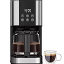 COWSAR 10-Cups Programmable Drip Coffee Maker in Black with Glass Carafe, Auto